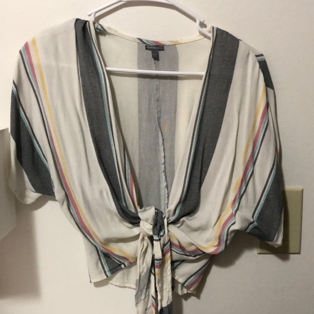 Beach Tie Crop Top